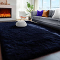 Dark Navy Blue Rugs for Living Room 5x8 Ft, Plush Area Rugs for Bedroom | by PAGISOFE