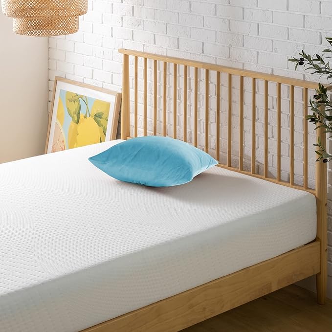ZINUS 8 Inch Green Tea Essential Memory Foam Mattress, Full, Mattress in A Box, Affordable Mattress, CertiPUR-US Certified
