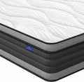 Vesgantti King Mattress, 12 Inch Hybrid King Size Mattress in a Box, Memory Foam and Individually Pocket Spring, Innerspring Mattress for Pressure Relief and Supportive, Medium Firm