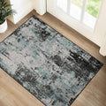 RELEANY Washable 2'x3' Abstract Area Rug by RELEANY