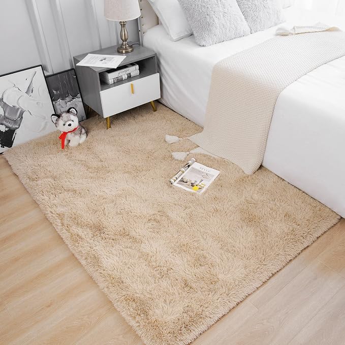 Chicrug Soft Area Rugs for Bedroom Living Room Plush Fluffy Rug 9x12 | Shag - Image 8