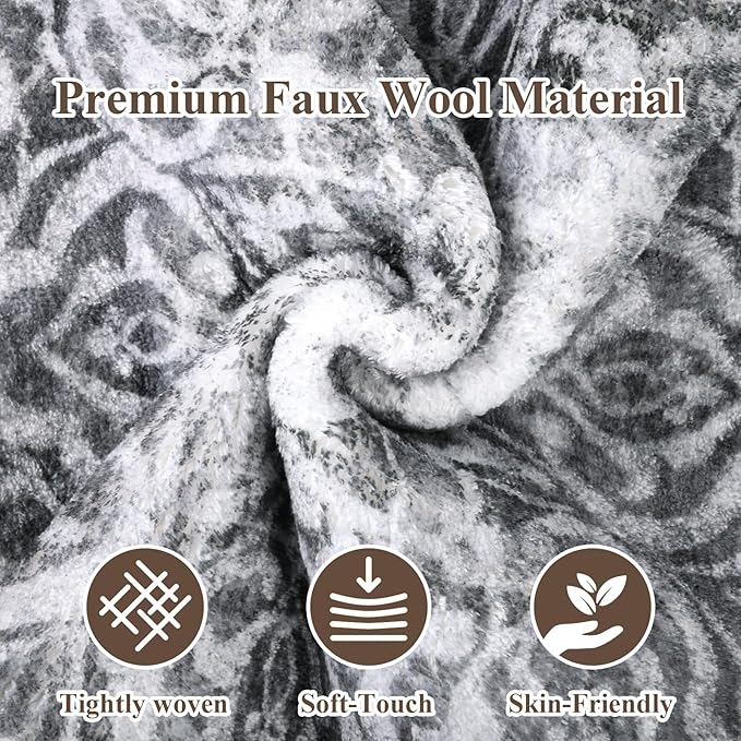 HEBE Hallway Runner Rug 2'8''x12', Washable Non Slip Kitchen Rug Runner | Soft - Image 3