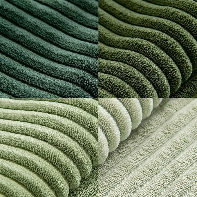 MIULEE Spring Green Decorative Throw Pillow Covers 22x22 Inch Set of 4 Boho - Image 7