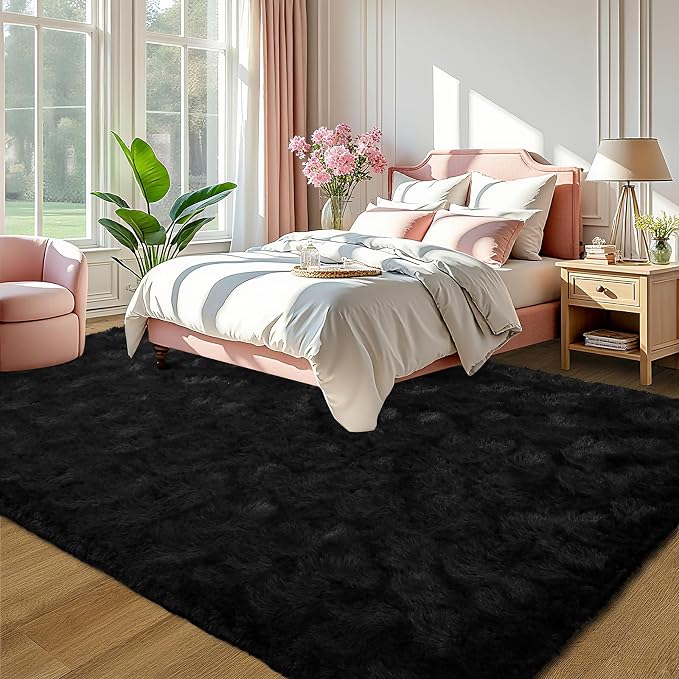 LOCHAS Area Rugs Fluffy Living Room Carpets - Image 3