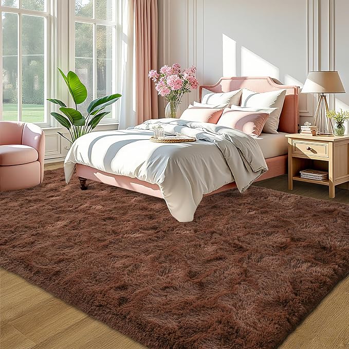 LOCHAS Area Rugs Fluffy Living Room Carpets - Image 3