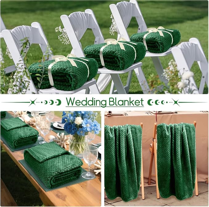4 Pack Fleece Throw Blankets 50x60 Inches - Image 7