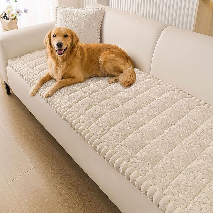 Smiry Couch Cover for Dogs, Non Slip Fuzzy Pet Sofa Covers Washable | Sofa by Smiry