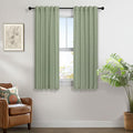 Sage Green Curtains 38 Inch Width by Pitalk