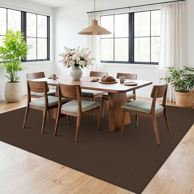 KOZYFLY 6x9 Dining Room Rugs, Washable Area Rug - Image 2