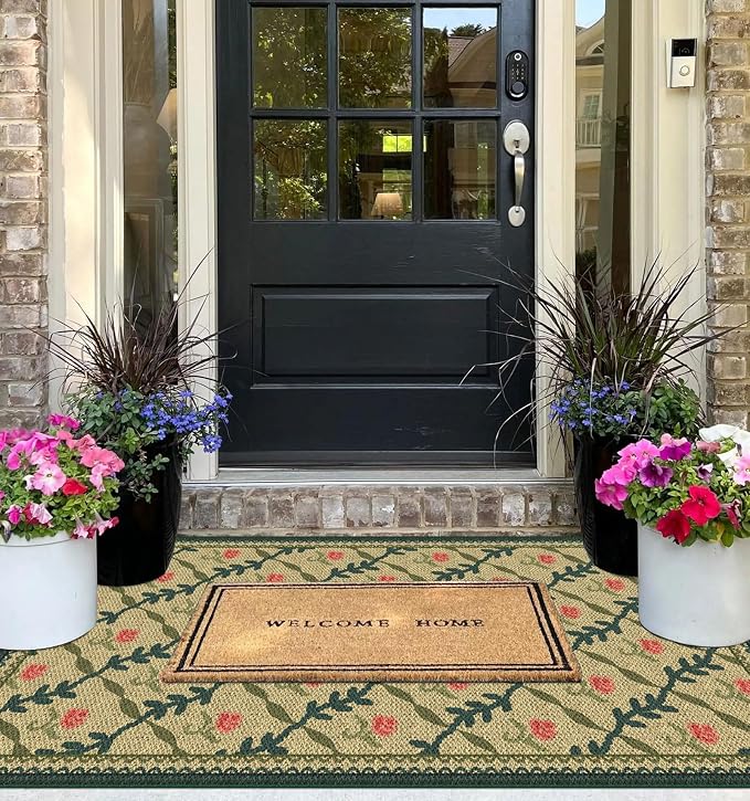 3x5 Entryway Rug, Small Washable Indoor Outdoor Mats - Image 8