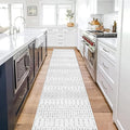 Lahome Moroccan Kitchen Runner Rugs Non Skid Washable by Lahome
