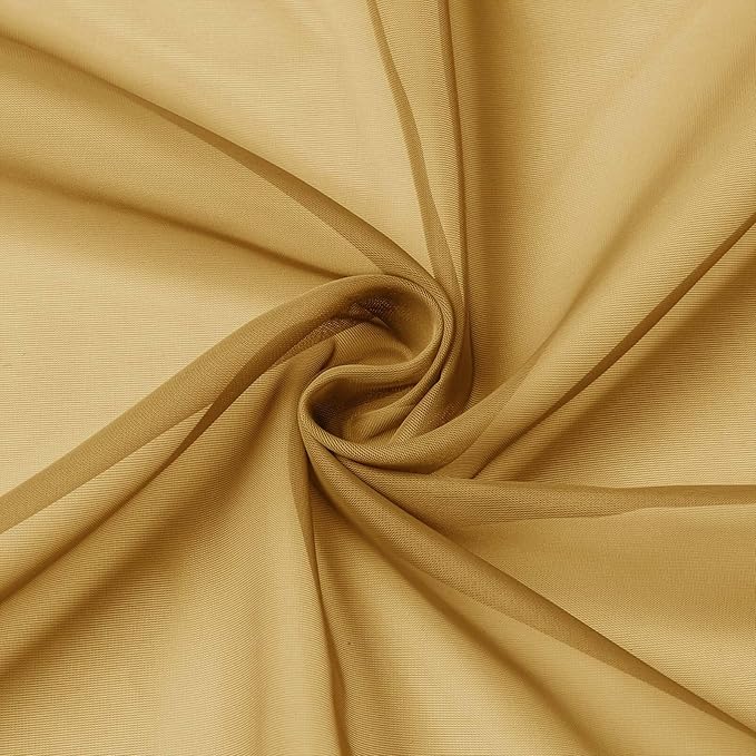 Cafe Curtains 36 Inch Length Tier 2 Pieces, Modern Soft Airy Sheer Kitchen - Image 9