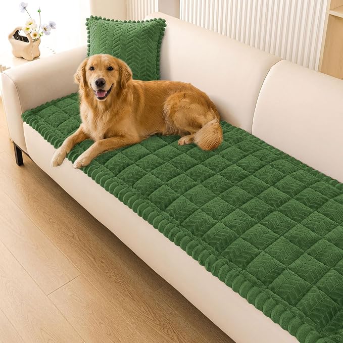 Smiry Couch Cover for Dogs, Non Slip Fuzzy Pet Sofa Covers Washable | Sofa by Smiry