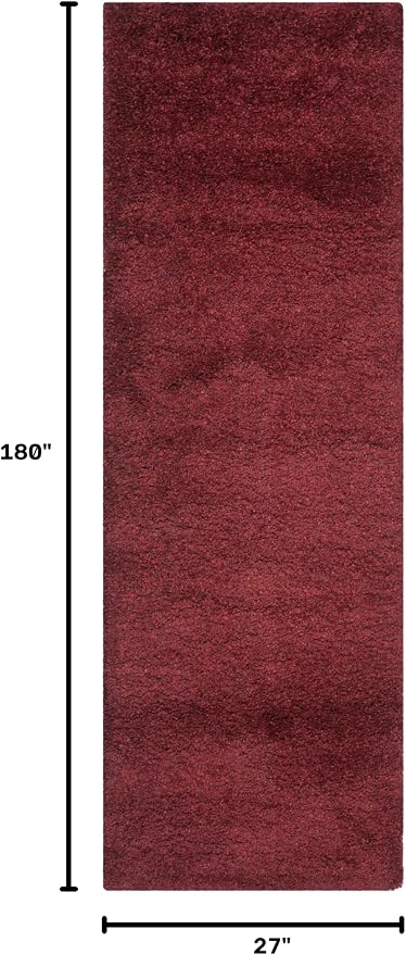 SAFAVIEH California Shag Collection Runner Rug - Image 2