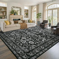 8x10 Ft Large Area Rugs for Living Room, Soft Non-Slip Machine Washable Rug by Lo%CC%80utiRootHome