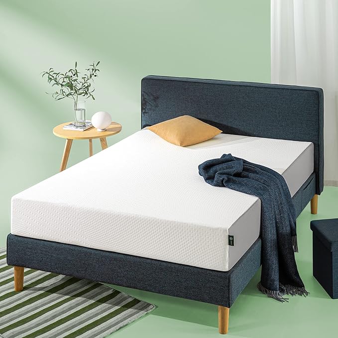 ZINUS 10 Inch Queen Cooling Essential Foam Mattress, Affordable Quality, Certified Safe Materials