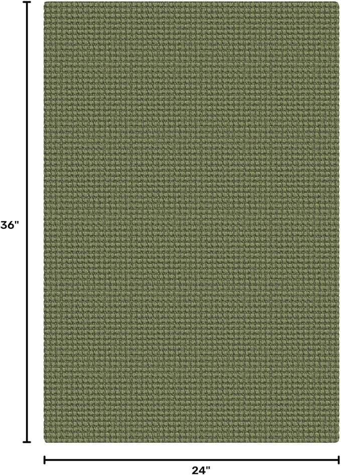 KOZYFLY Indoor Door Mat 2x3 ft Small Area Rugs Washable Front Door Mat Non Slip - Image 2