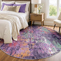RELEANY Washable Round 6ft Area Rug by RELEANY