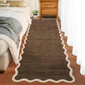 GarveeHome Scalloped Washable Runner Rugs 2x6 Modern Non Slip Kitchen Rugs | by GarveeHome