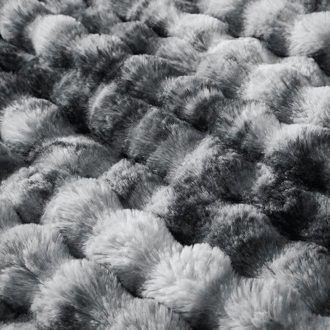 50x60 Inches Ultra-Soft Fuzzy Faux Fur Plush Throw Blanket - Image 7