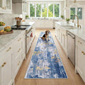 RELEANY Washable Runner 2'x9' Abstract Area Rug by RELEANY