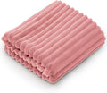 BEDELITE 3D Ribbed Pink Baby Blankets by BEDELITE