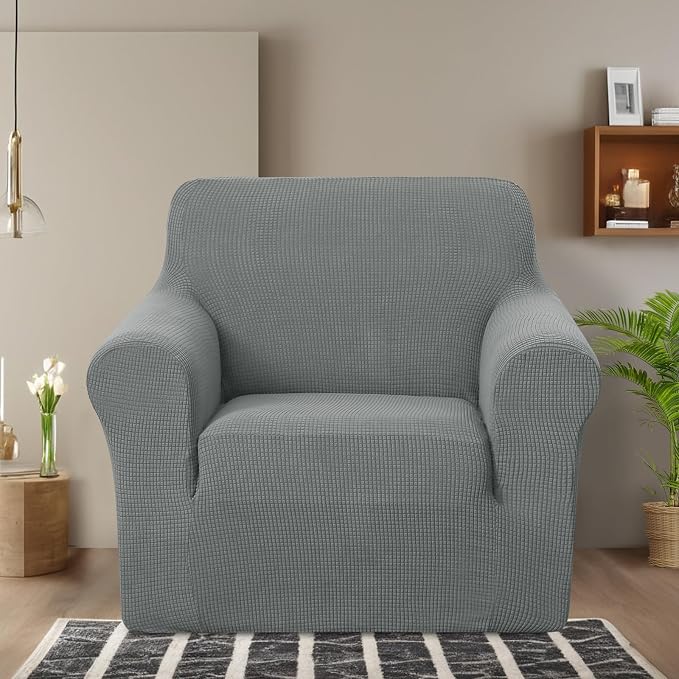 U-NICE HOME Stretch Recliner Chair Cover Armchair Slipcover, 1-Piece Chair cover - Image 2