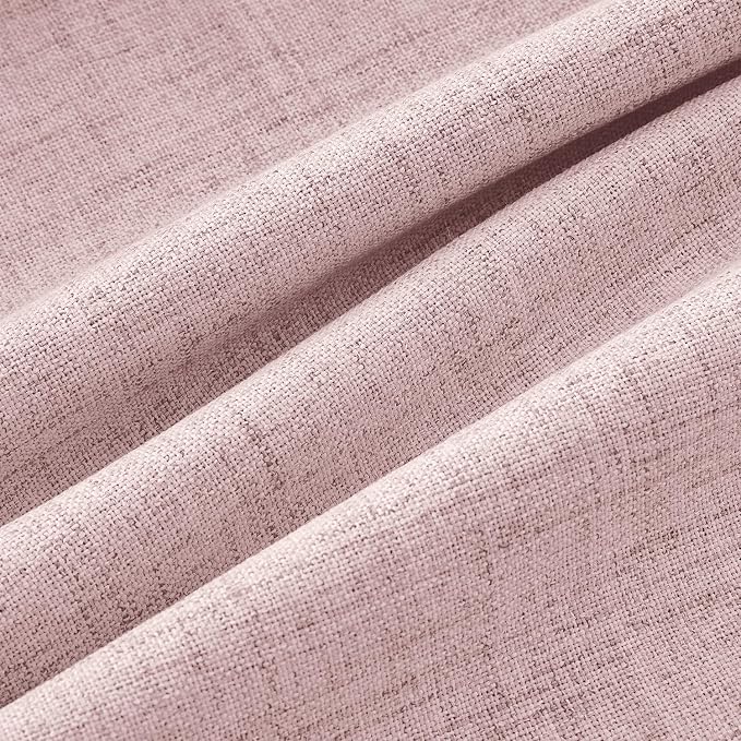 MIULEE 100% Blackout Linen Curtains - Image 9
