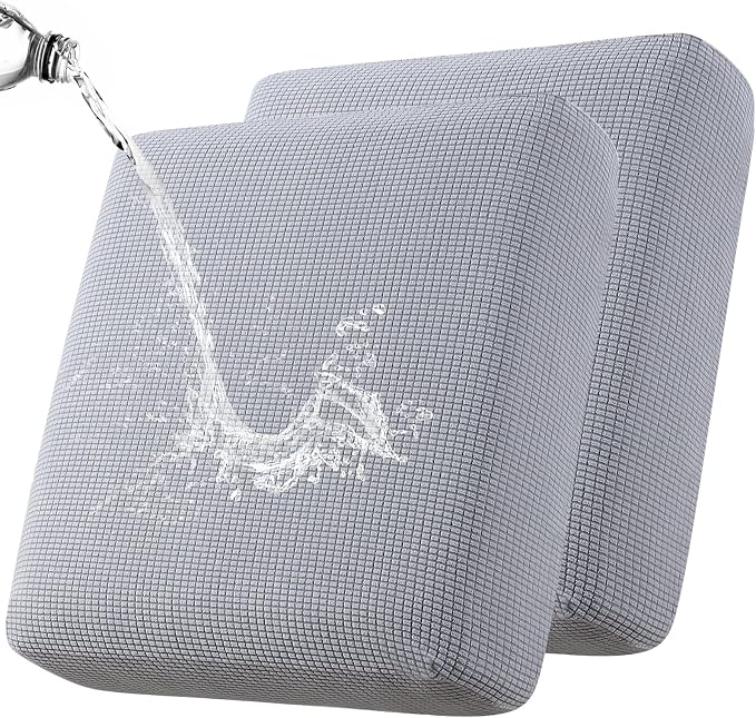 Fuloon Couch Cushion Slipcover, Super Stretch Individual Sofa Covers | 2 Pack by Fuloon