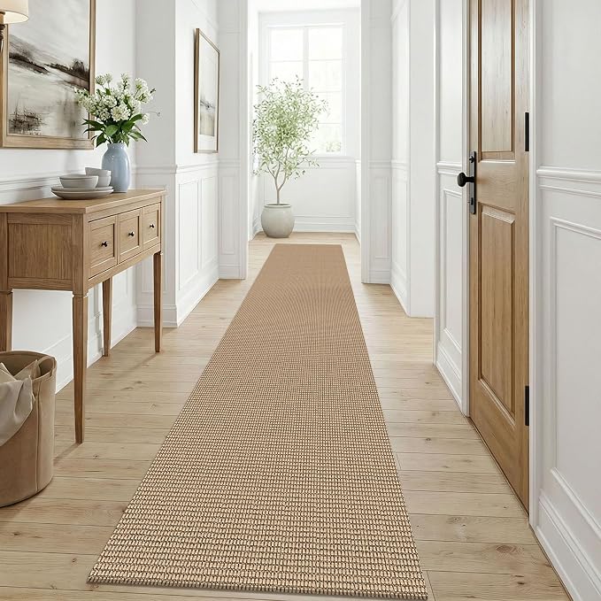 KOZYFLY Runners for Hallway 3x9, Wide Washable Runner Rug, Woven Non Slip - Image 9