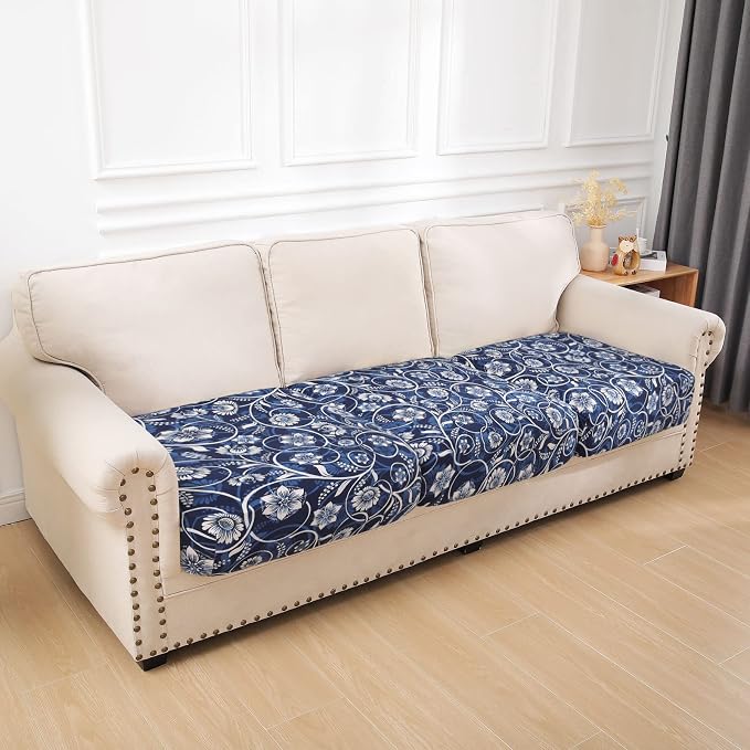 Printed Couch Cushion Covers, Sofa Covers Washable - Image 5