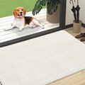 OLANLY Dog Door Mat for Muddy Paws 47x32, Super Absorbent Chenille Mud Mat | by OLANLY