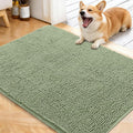 OLANLY Dog Door Mat for Muddy Paws 40x32, Super Absorbent Chenille Mud Mat | by OLANLY