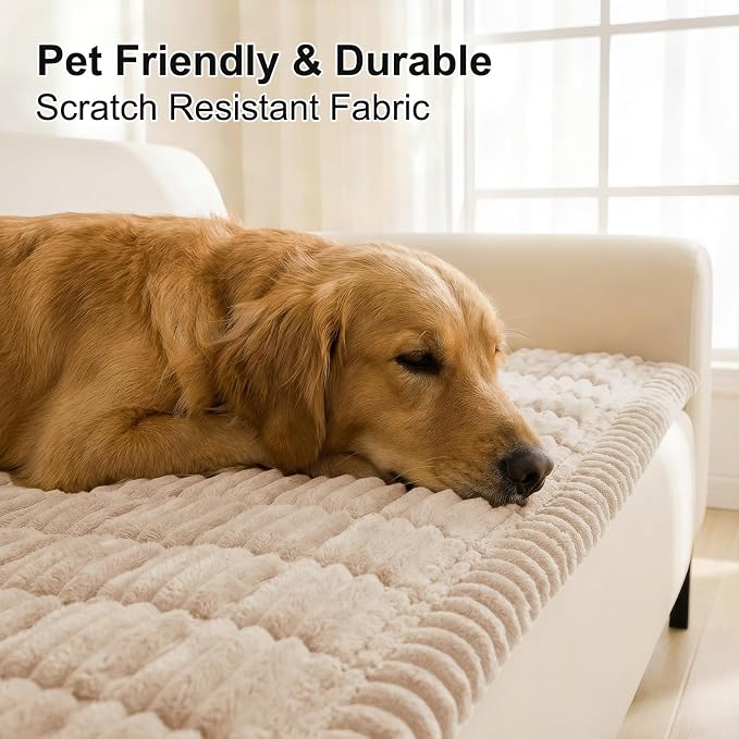 Smiry Couch Cover for Dogs, Non Slip Washable Sofa Protector for Pets | Soft - Image 3