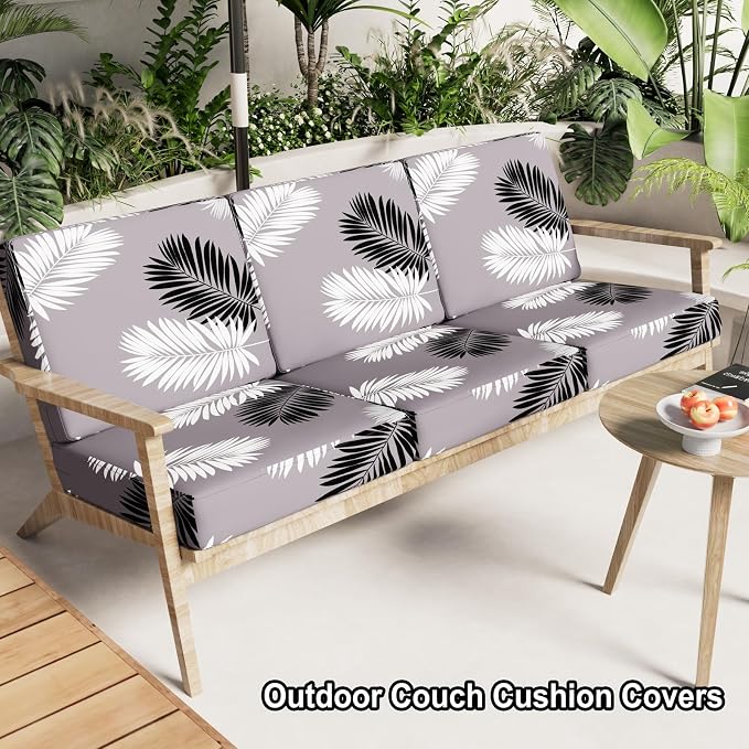 Printed Couch Cushion Covers, Sofa Covers Washable - Image 2