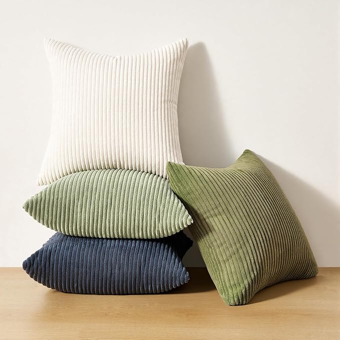 Topfinel Decorative Velvet Pillow Covers 18x18 Muted Teal Boho Farmhouse Couch - Image 7