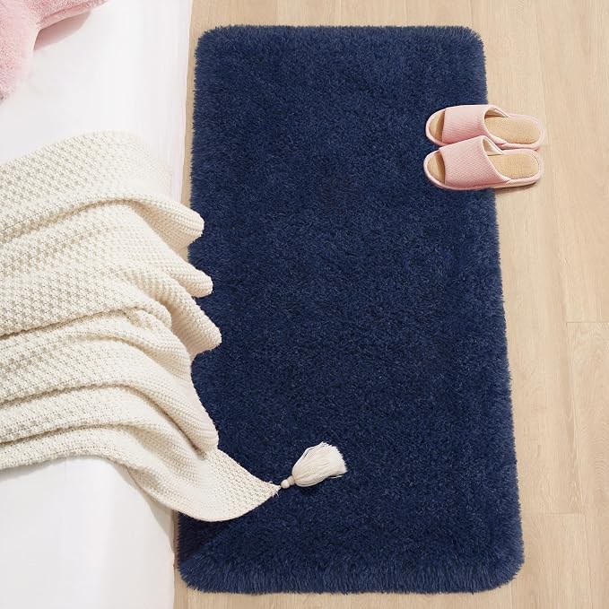 Chicrug Soft Runner Rug for Bedroom Living Room Plush Fluffy Rug 2x4 | Shag - Image 6
