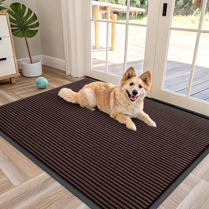 OLANLY Front Door Mat 47x34, Waterproof Heavy-Duty Indoor Outdoor Doormat | by OLANLY