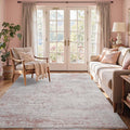 4x6 Ft Area Rugs for Living Room, Soft Non-Slip Washable Rugs Modern Abstract by Cuzwlovita