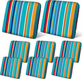 Geyoga 8 Pcs Patio Stretch Sofa Cushion Covers Outdoor Cushion Covers by Geyoga