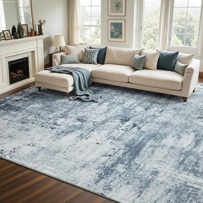 8x10 Ft Large Area Rugs for Living Room, Soft Non-Slip Washable Rugs Modern - Image 2