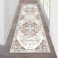 HEBE Hallway Runner Rug 2'x6', Washable Non Slip Kitchen Rug Runner | Soft Boho by HEBE