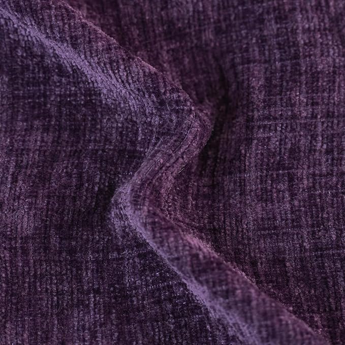 CaliTime Decorative Couch Throw Pillow Covers 20 X 20 Inches Plum Purple | Pack - Image 2
