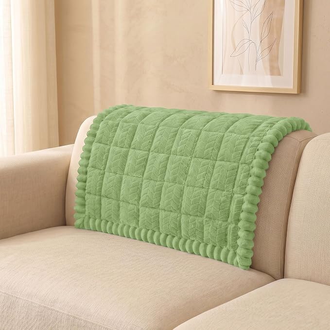 Smiry Couch Cover for Dogs, Non Slip Fuzzy Pet Sofa Arm Covers Washable | Sofa by Smiry