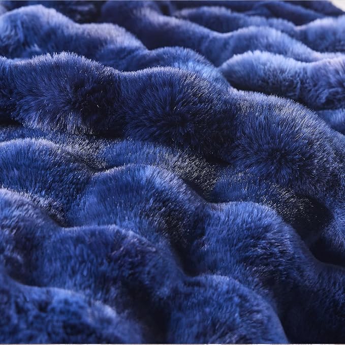 BENVWE Fluffy Faux Fur Throw Blanket - Image 6