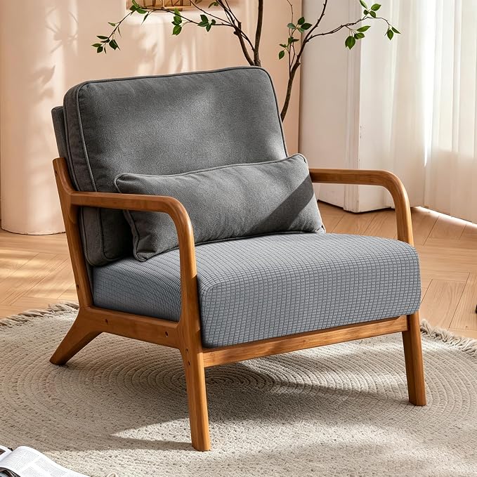 Fuloon Couch Cushion Slipcover, Super Stretch Individual Sofa Covers | 1 Pack - Image 2