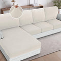 H.VERSAILTEX Sectional Couch Covers 8 Pieces Stretch Sofa Covers by HVERSAILTEX