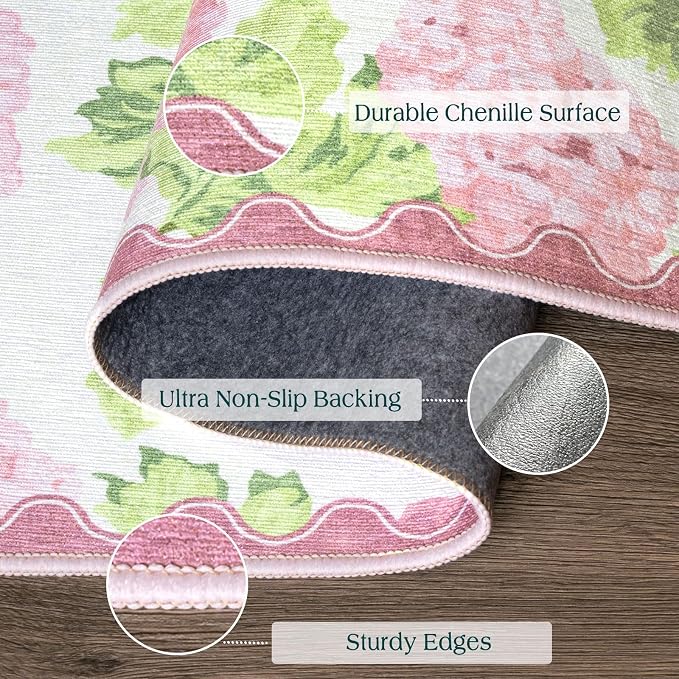 Floral Outdoor Rug - Image 3