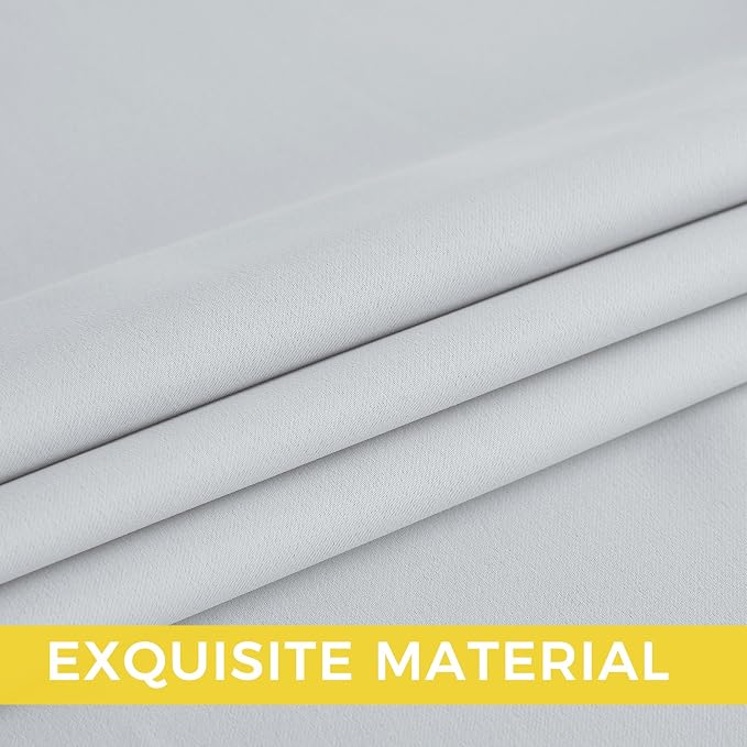 NICETOWN Greyish White Ring Top Panels - Image 5