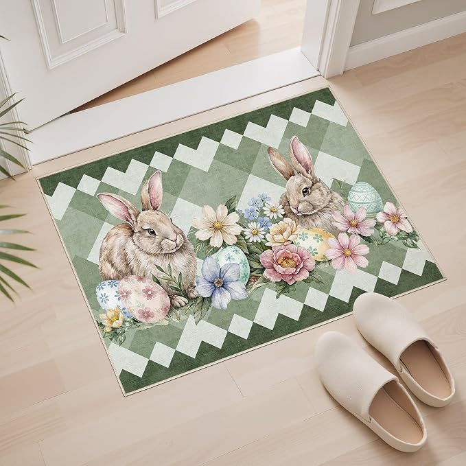 cotiled Area Rug for Living Room, Washable Non-Slip Large Area Rug, Indoor - Image 4